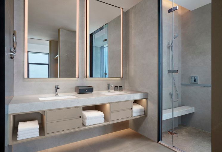 Bathroom 3, Courtyard by Marriott Qinhuangdao West, Qinhuangdao