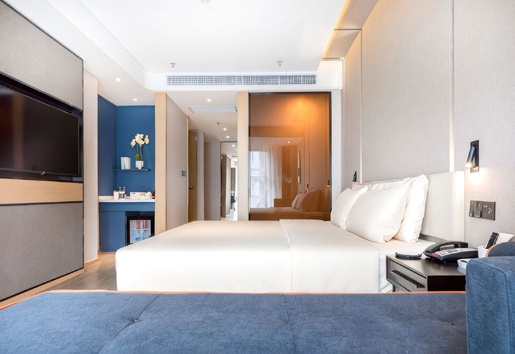 Bedroom 2, Atour Hotel Shenzhen Shajing International Exhibition and Convention Center, Shenzhen