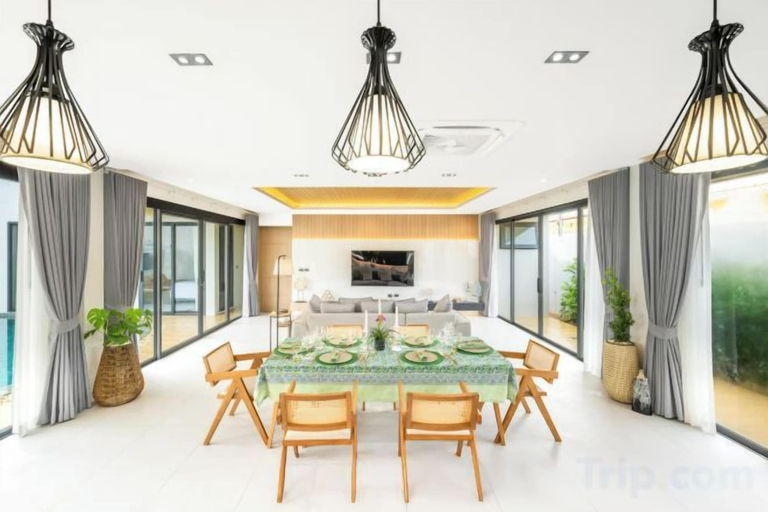 Dining, Mandla Villas Collection 3 Bedroom Villa with 5 stars services, Phuket Island