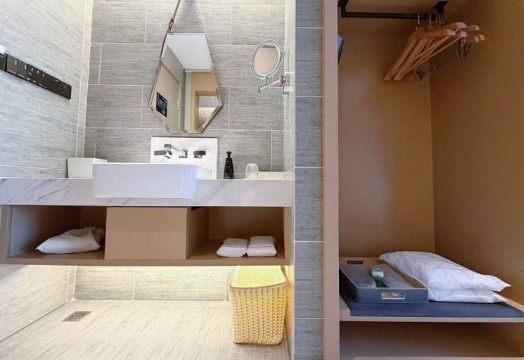 Bathroom 3, Atour Hotel Shenzhen Shajing International Exhibition and Convention Center, Shenzhen