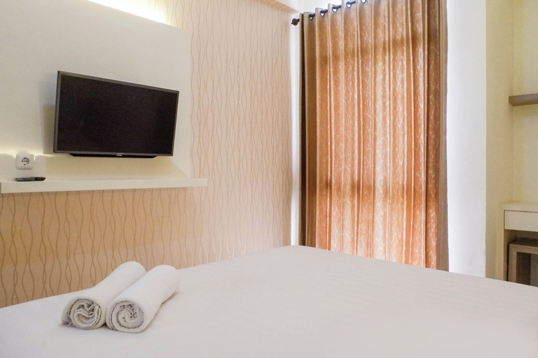 Interior, Vibrant Modern Studio Room At Bale Hinggil Apartment, Surabaya