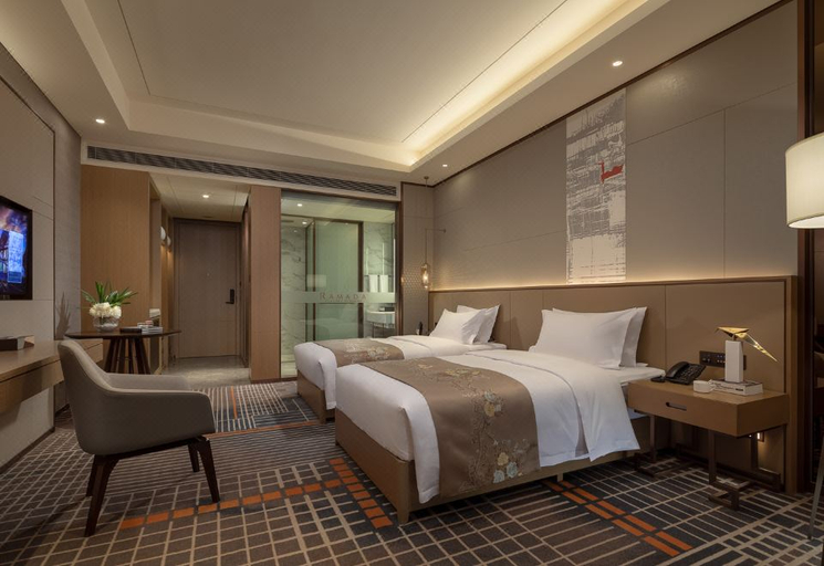 Bedroom 3, Ramada Plaza by Wyndham Changsha Wangcheng, Changsha