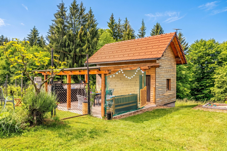Exterior 4, Lodge Trtinka /w Terrace & BBQ in Nature - Happy Rentals, Žalec