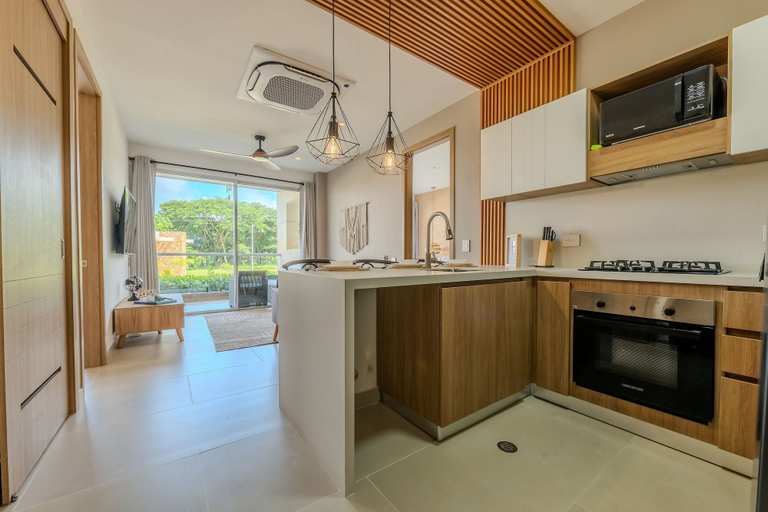 Private kitchen 2, Apartamento premium en Baia Kristal, Cartagena de Indias