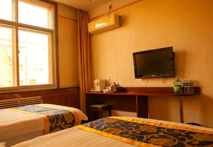 Bedroom 2, Junyi Hotel Chain (Jingchuan Jingzhou Street Store), Pingliang