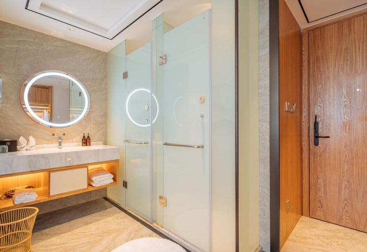 Bathroom 3, Vyluk Hotel Ningbo Jiangbei Olympic Sports Center, Ningbo