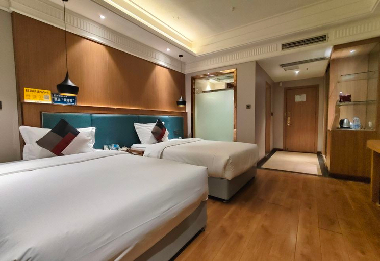 Bedroom 2, Yijia Lijing Hotel, Suining