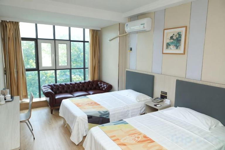 Bedroom 2, Shell Hotel (Zhaoyuan Wenquan Road), Yantai