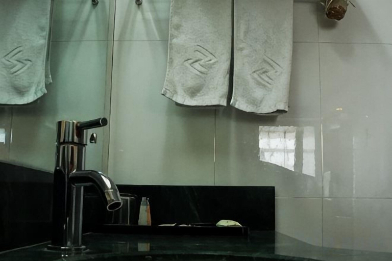 Bathroom, Fushun Tiantian Hotel (Mudanjiang High-speed Railway Wanda Branch), Mudanjiang