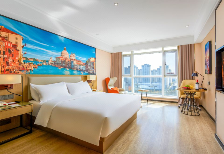 Bedroom 2, Vienna Hotel (Tianjin Jinzhong Street North Hardware City Store), Tianjin