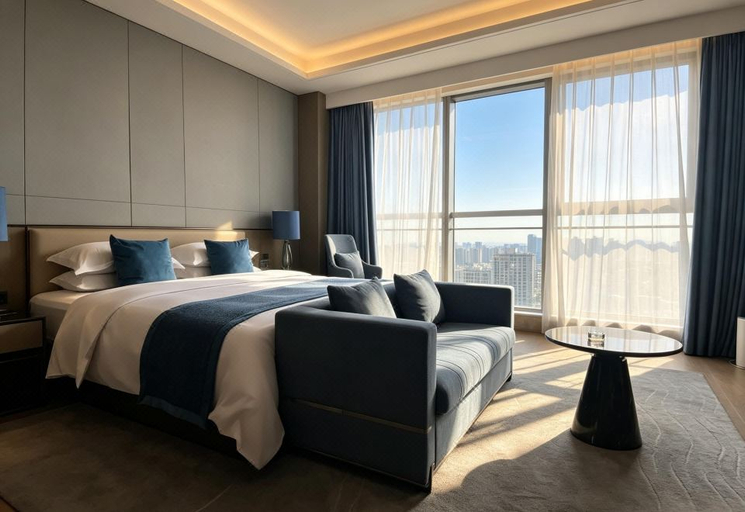 Bedroom 2, Ruisheng International Business Club Hotel, Ningbo