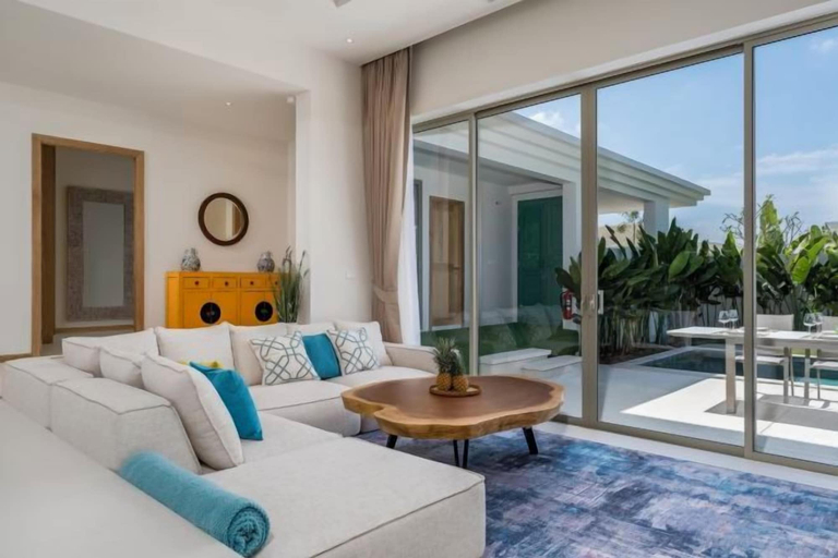 Living area 2, Two Flamingo Villa 2, Phuket Island