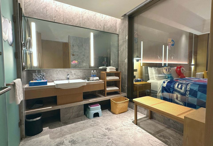 Bathroom 4, DoubleTree by Hilton Lingshui Hot Spring, Hainan