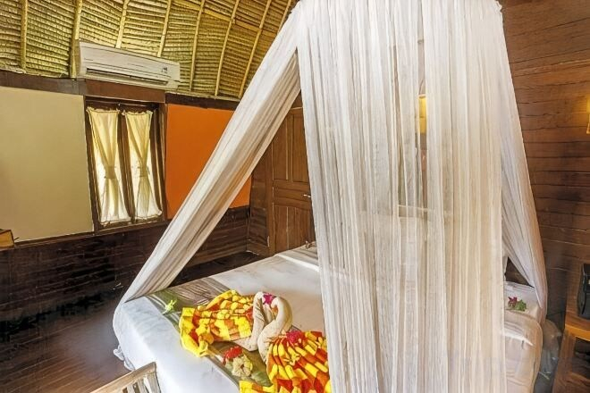 Bedroom 2, Nanuk's Bungalows, Klungkung