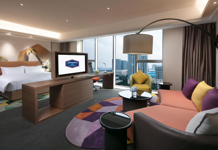 Bedroom 2, Hampton by Hilton Suzhou XiangCheng, Suzhou