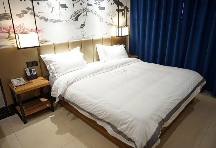 Bedroom 2, Muyali Hotel (Nanjing Xuanwu Lake Scenic Area Gulou Subway Station), Nanjing