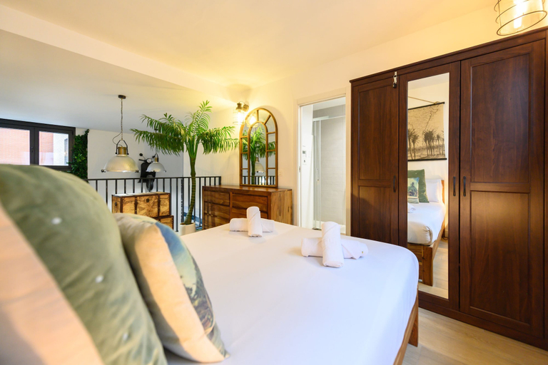 Room 5, M Alg310b Amplio y Moderno Loft con Terraza Priv, Madrid