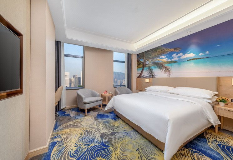 Bedroom 2, Vienna International Hotel Shenzhen Qianhai Mawan, Shenzhen