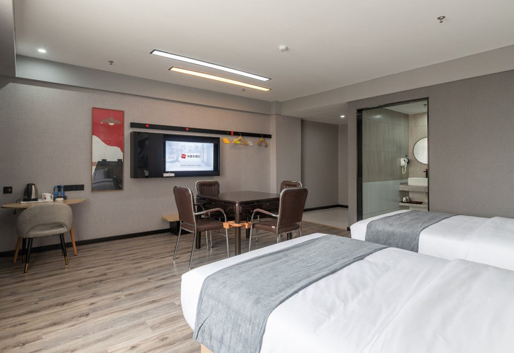Bedroom 2, Shankee Chain Hotel (Le'an County Bus Station), Fuzhou