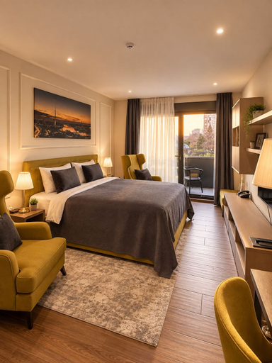 Bedroom 2, Hotel Maksimum, Belgrade