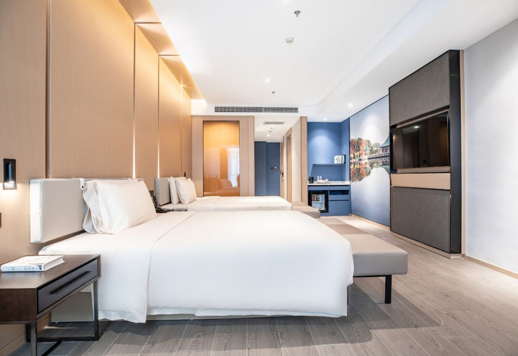 Bedroom 2, Atour Hotel Wuhan Donghu Yuejiazui, Wuhan