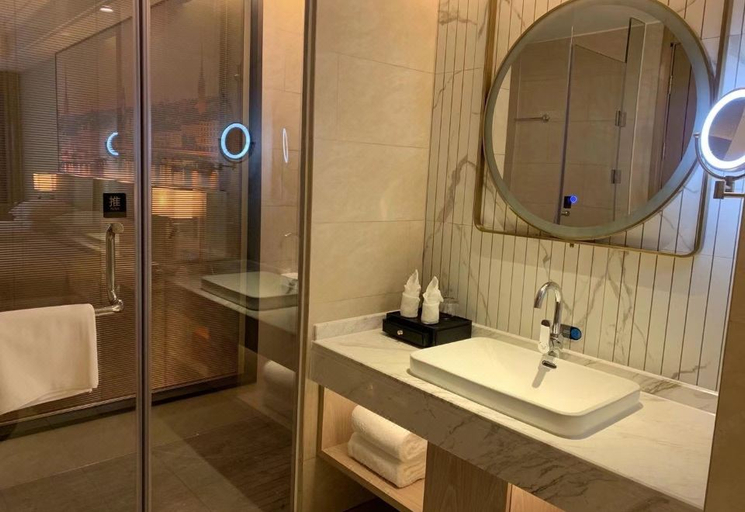 Bathroom 3, Venus International Hotel Changsha Meixi Lake, Changsha