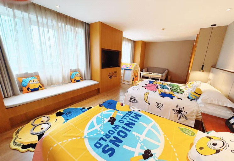 Bedroom 2, Golden Ocean Hotel, Tianjin