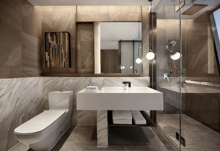 Bathroom 4, Shenzhen Difu Hotel, Shenzhen