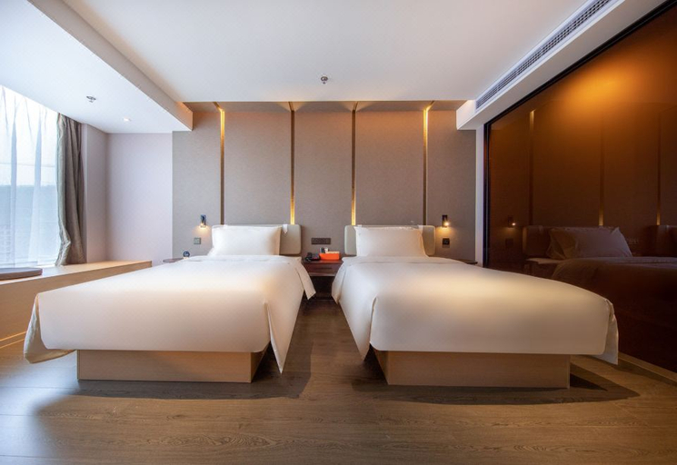 Bedroom 2, Atour Hotel Hing-Tech Zone Wuyue Square Kunming, Kunming