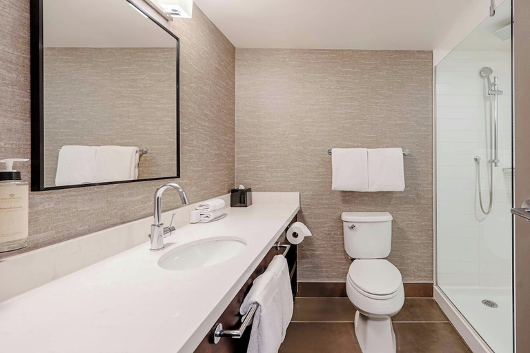 Bathroom 5, Sandman Signature Mississauga Hotel, Peel