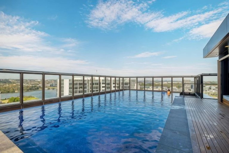 Pool, Waterview 1Bedroom Plus Study Room at Wentworth Point, Sydney