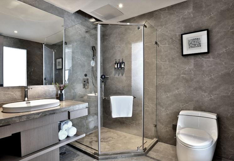 Bathroom 3, Veegle By Landison Hotel Hangzhou, Hangzhou