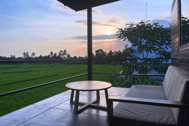 Terrace/patio 3, Ocean View Villa with Rice Field View, Tabanan