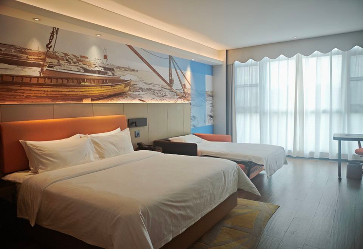 Bedroom 3, Hampton by Hilton Qionghai Railway Station, Hainan
