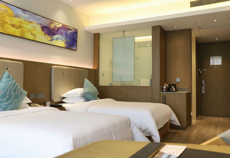 Bedroom 2, Vienna International Hotel Wuhan Miliang Mengjiapu Metro Station, Wuhan