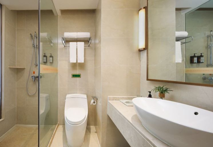 Bathroom 3, Vienna International Hotel Nanning Jiangnan Wanda Plaza, Nanning