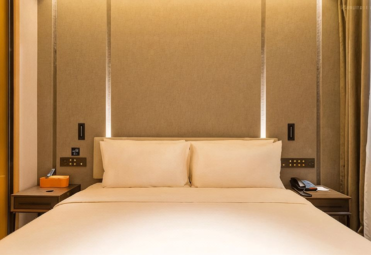 Bedroom 2, Atour Hotel Ji‘nan Quancheng Square Kuanhou Lane, Jinan