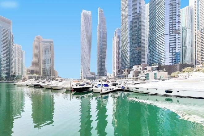 Marina 5, bnbme Dubai Marina: Quiet Patio Oasis, Dubai