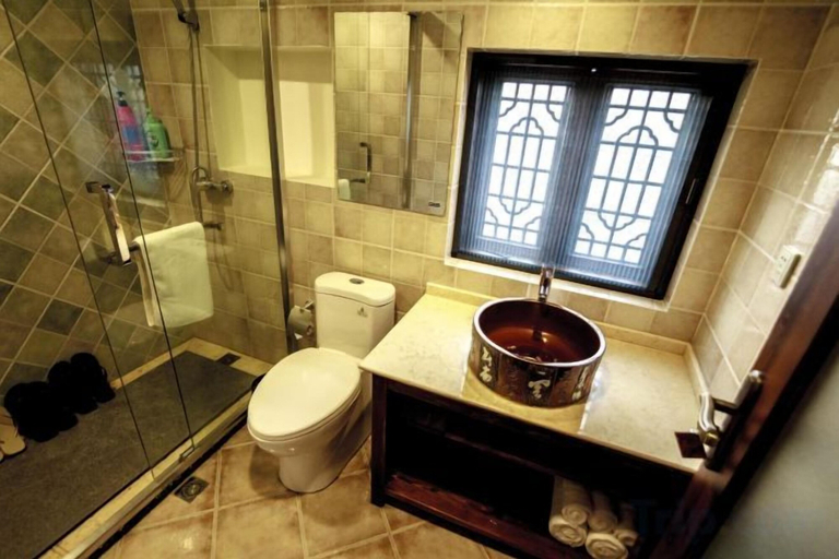 Bathroom, Hongcun Tachuan Alina Garden Vacation Apartment, Huangshan