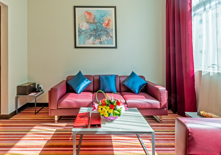 Bedroom 4, Gravity Hotel, Abu Dhabi City