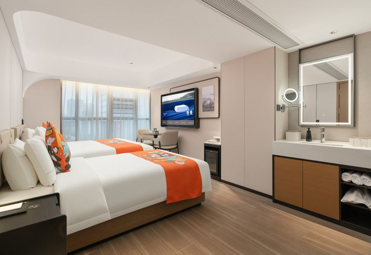 Bedroom 2, Atour X Hotel(ChengduChunxi Road Taikoo Li), Chengdu