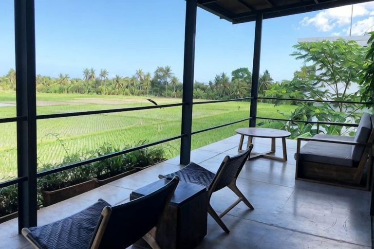 Terrace/patio 4, Ocean View Villa with Rice Field View, Tabanan