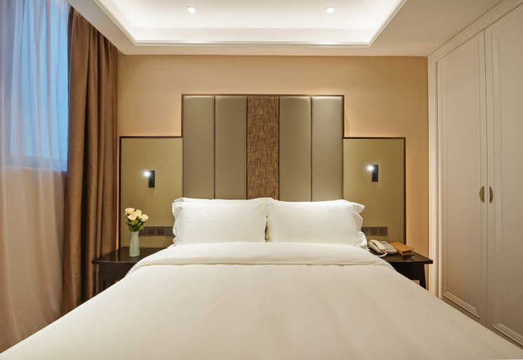Bedroom 2, Metropolo Hotel Nanjing South Railway Station Software Avenue Metro Station, Nanjing