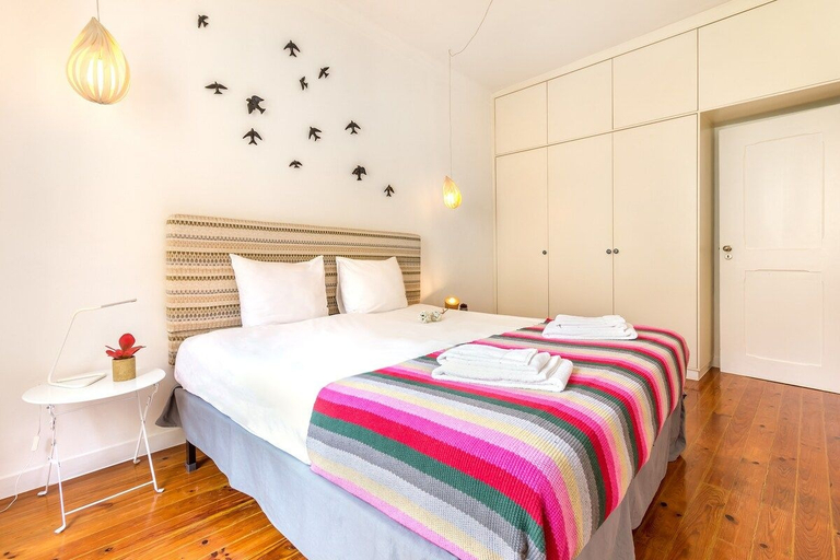Bedroom 2, Central Apartment at Chiado, Lisbon