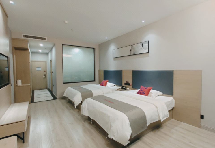 Bedroom 3, Junyi selected hotel (leting bus terminal store), Tangshan