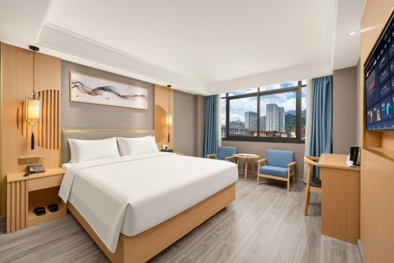 Bedroom, Super 8 Hotel (Sanming Sanyuan Chengguan Furong Road), Sanming
