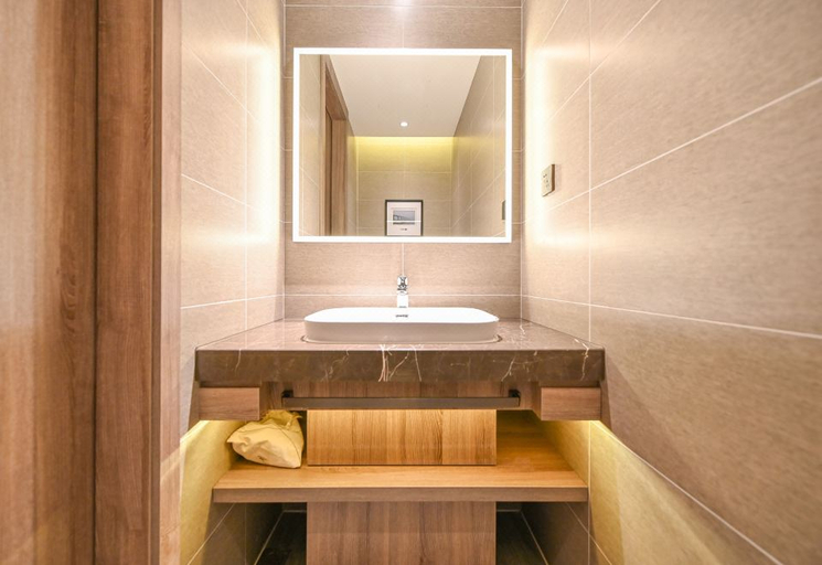 Bathroom 4, Atour Hotel Dalian Zhuanghe, Dalian
