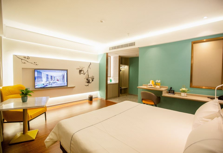 Bedroom 2, Magnotel Yangzhou Jinghua Cheng Wangyue Road, Yangzhou