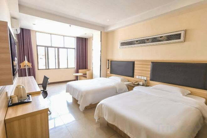 Bedroom, Pinshang Express Chain Hotel (Dongxing Guomen Port), Móng Cái