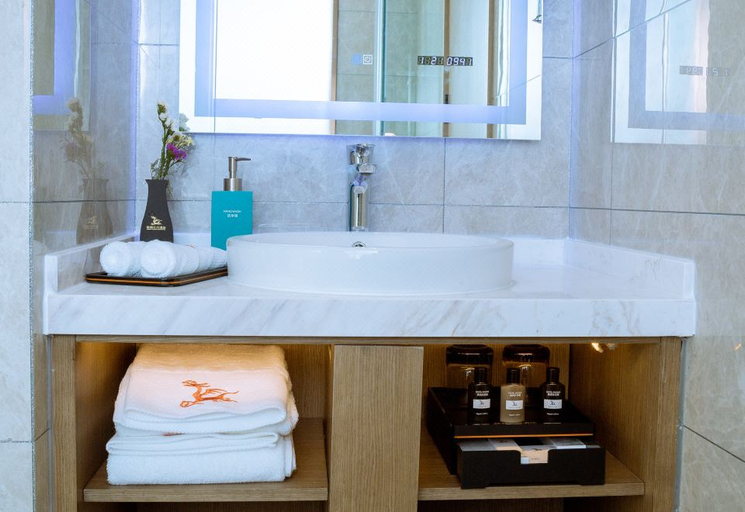 Bathroom 3, GreenTree Eastern Suqian Sihong Administrative Center Hotel, Suqian